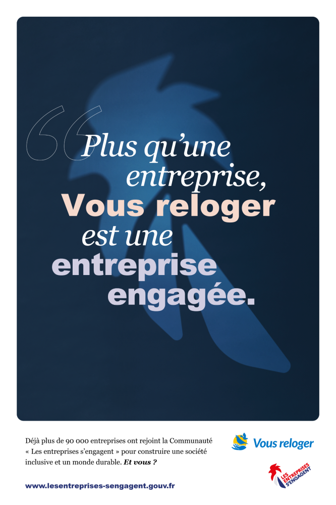 Vous reloger est une entreprise engagée